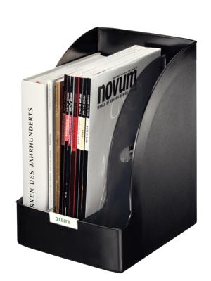 Tijdschriftcassette Leitz plus jumbo zwart | 3 stuks