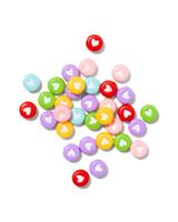 HEMA Kralenmix rond hartjes - thumbnail