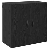 Wandkast Zwart eiken 60 x 31 x 60 cm Bewerkt hout - thumbnail