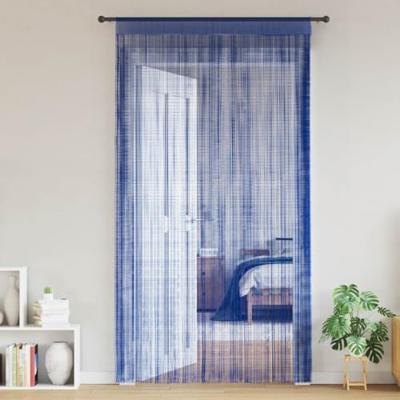 VidaXL Draadgordijnen 100x250 cm blauw 2 st - thumbnail