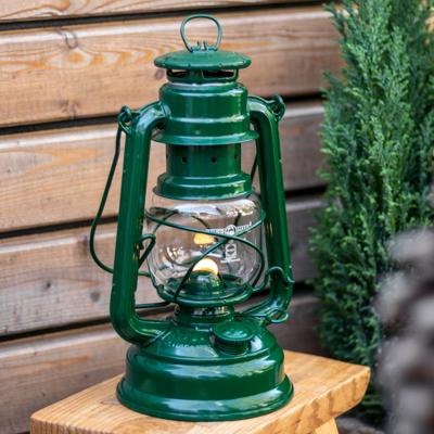 Feuerhand Stormlamp 276 Olielamp Mos Groen