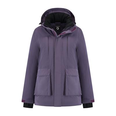 Travelin&apos; Women - Parka - Dark Purper - Maat XXL