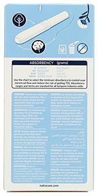 Natracare Cotton Tampons Super met Applicator Natracare Cotton Tampons Super met Applicator