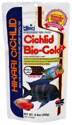 Hikari Cichlid Bio-Gold Mini 250g - Kleurversterkend Visvoer voor Carnivore Tropische Vissen
