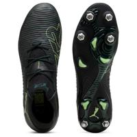 PUMA Future 8 Ultimate IJzeren-Nop Voetbalschoenen (SG) Zwart Donkergroen Lichtgroen - thumbnail