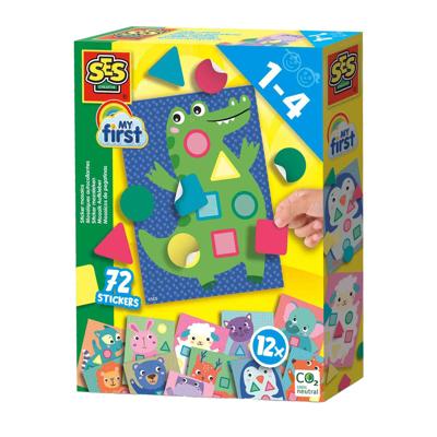 Ses my first - sticker mozaïeken met 72 stickers