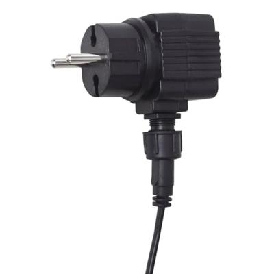 VidaXL Zwembadwaterval met led&apos;s rechthoekig 90 cm roestvrij staal