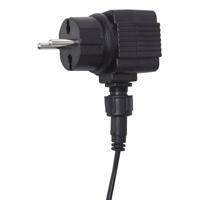 VidaXL Zwembadwaterval met led&apos;s rechthoekig 90 cm roestvrij staal - thumbnail