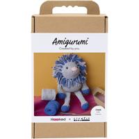 Creativ Company Https://www.cchobby.nl/hobbyset-amigurumi-leeuw-marineblauw-lichtgrijs-1-doos - thumbnail