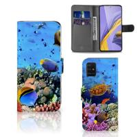 Samsung Galaxy A51 | Telefoonhoesje | Met pasjeshouder | Vissen - thumbnail