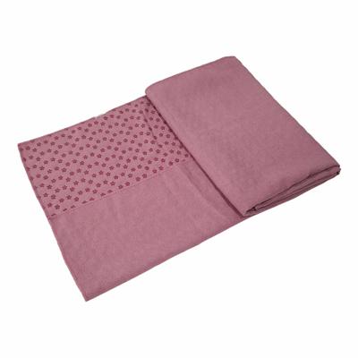 Tunturi Yoga handdoek l roze l 180 x 63 cm