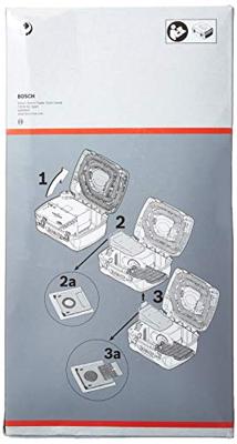 Bosch Groen Papieren stofzakken per 3 stuks voor Bosch Ventaro - 2605411225