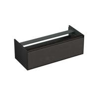 Onderkast Forzalaqua Reno 120x51x40 Cm 1 La Softclose Eiken Black Oiled - thumbnail