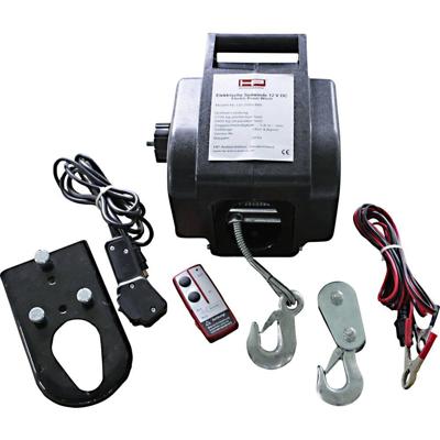 HP Autozubehör 20604 Kabellier Trekkracht (staand): 900 kg Trekkracht (rollend): 2.7 kg Kabelgebonden afstandsbediening, Draadloze afstandsbediening