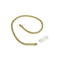 Jute touw met 20 led 100cmx1.2cm - thumbnail