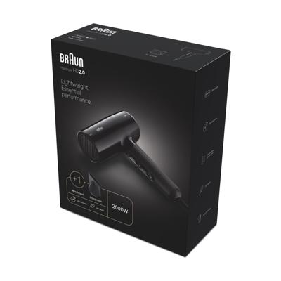 Braun BRHD200E Haardroger Zwart