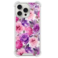 iPhone 15 Pro Max shockproof hoesje - Rosy blooms - thumbnail