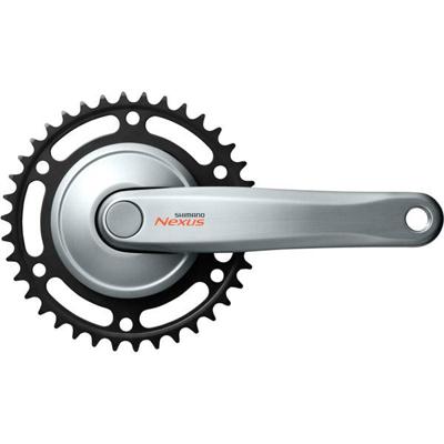 Shimano crankstel nexus 8v c6000 33t 170mm zilver