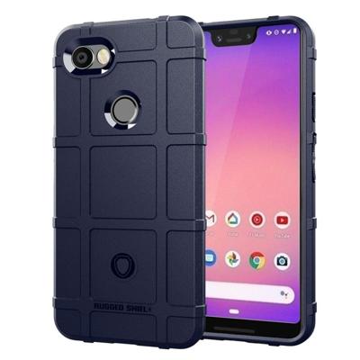 Volledige dekking schokbestendig TPU Case voor Google pixel 3 lite XL (blauw)