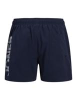 Herenzwembroek Jack & Jones JPSTMAUI JJSWIM SPLICE LOGO AKM Marineblauw - Maat: L - thumbnail