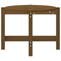 Salontafel 118x63x45 cm massief grenenhout honingbruin - thumbnail