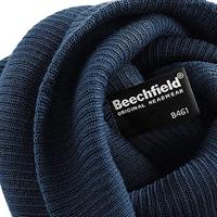 Beechfield CB461 Slouch Beanie - Burgundy - One Size - thumbnail