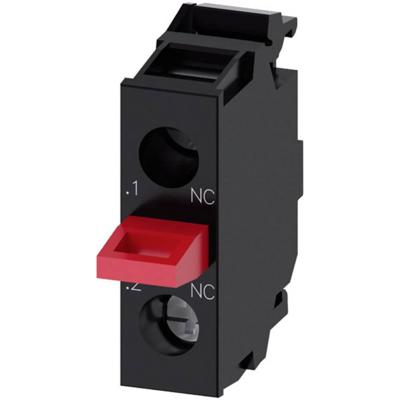 Siemens 3SU1400-2AA10-1CA0 Contactmodule Voor bodembevestiging 1x NC Contact element 500 V 1 stuk(s)