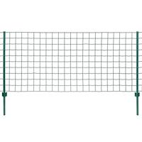 Euro hek 20x0,8 m staal groen - thumbnail