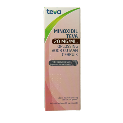 Minoxidil 20mg/ml oplossing 100 Milliliter