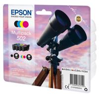Epson Inktcartridge T02V6, 502 Origineel Combipack Zwart, Cyaan, Magenta, Geel C13T02V64010 - thumbnail