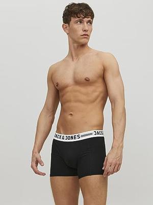 Jack & Jones Sense Trunks 3-pack Noos 12081832 Boxershorts Light Grey Black & White 12081832