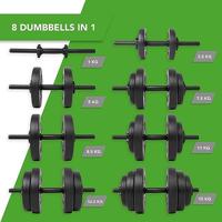 Tunturi Vinyl Dumbbellset 15kg - thumbnail