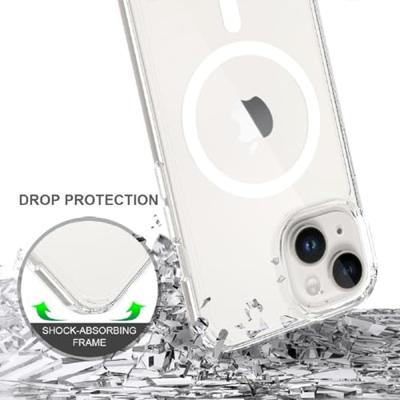 JT Berlin Pankow Clear MagSafe Backcover Apple iPhone 15 Transparant MagSafe compatible