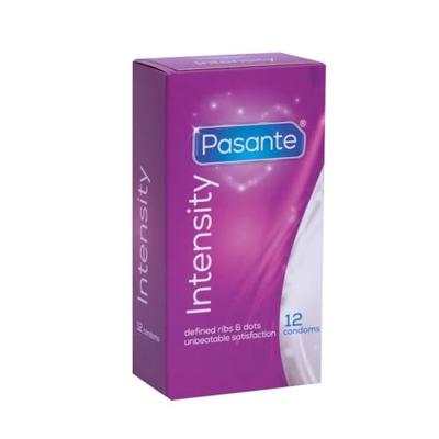 Pasante Intensity (Ribs & Dots) Condooms 12 stuks