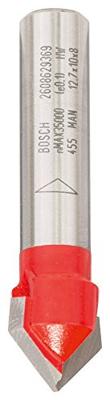 Bosch Accessoires V-groeffrees -90° 8x12,7x10x44,5 - 2608629369