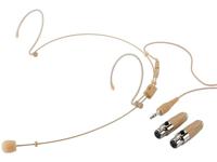 Monacor HSE-150A/SK Zangmicrofoon Headset Zendmethode:Kabelgebonden Mini-XLR Kabelgebonden - thumbnail