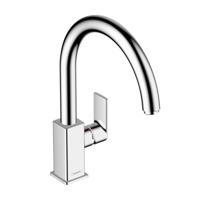 Hansgrohe Keukenmengkraan Vernis Shape M35 Eengreeps Met Draaibare Uitloop Chroom - thumbnail