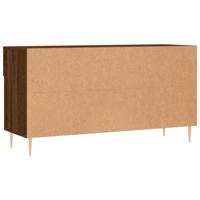 VidaXL Schoenenbank 102x35x55 cm bewerkt hout sonoma eikenkleurig - thumbnail