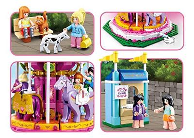 Sluban Carrousel (Girl's Dream) bouwstenen set