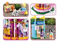 Sluban Carrousel (Girl's Dream) bouwstenen set - thumbnail