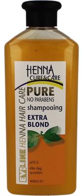 Henna Cure&Care Shampoo pure extra blond 400 Milliliter
