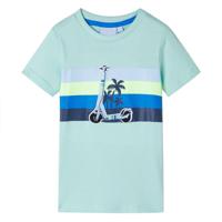 VidaXL Kindershirt 140 lichtmint - thumbnail
