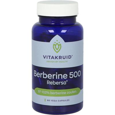Vitakruid Berberine 500 Rebersa® 97-102% berberine zouten 60 Vitakruid Berberine 500 Rebersa® 97-102% berberine zouten 60