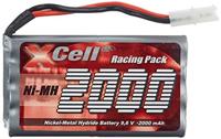 XCell NiMH accupack 9.6 V 2000 Aantal cellen: 8 Tamiya-stekker - thumbnail