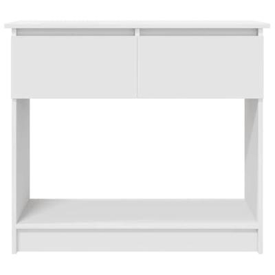 Wandtafel met lades 85,5x38,5x74,5 cm wit Wandtafel met lades 85,5x38,5x74,5 cm wit