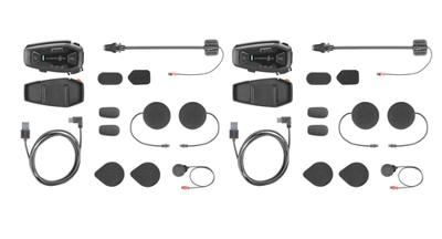 INTERPHONE helm communicatie systeem "u-com 8 r" com. system helmet u-com8r doublekit