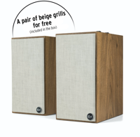 Klipsch: The Fives Draadloze Boekenplank Speakers 2 stuks - Mat Zwart - thumbnail