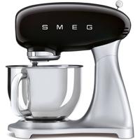 Smeg SMF02BLEU mixer - Staande mixer - Zwart/Zilver 800 W - thumbnail