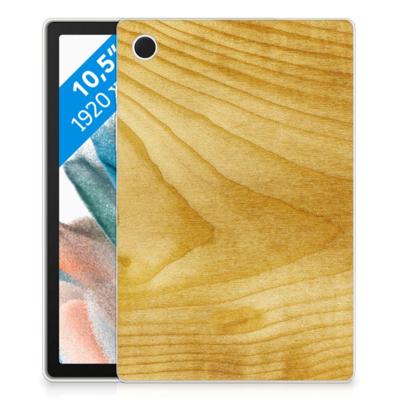 Samsung Galaxy Tab A8 2021/2022 Silicone Tablet Hoes Licht Hout Samsung Galaxy Tab A8 2021/2022 Silicone Tablet Hoes Licht Hout