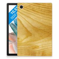 Samsung Galaxy Tab A8 2021/2022 Silicone Tablet Hoes Licht Hout - thumbnail